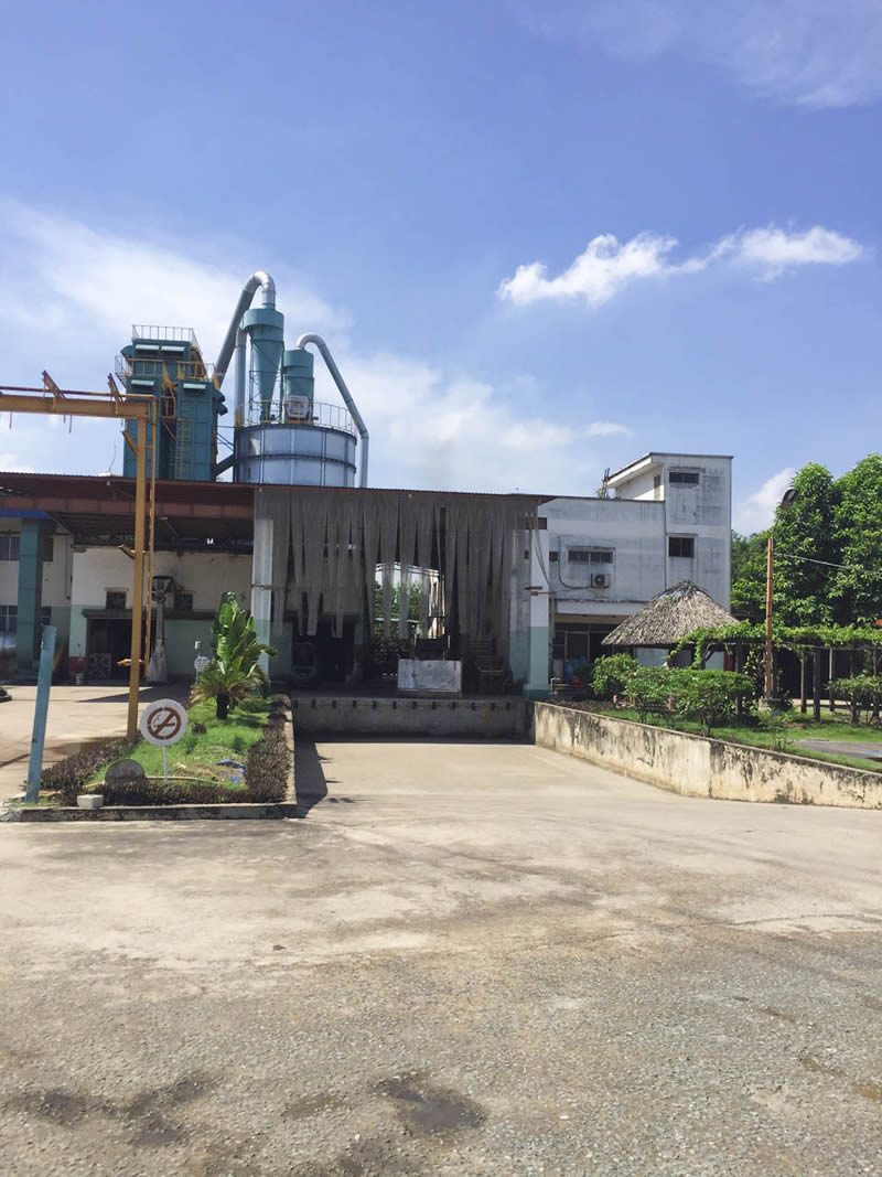 TSUNG CHANG wood pellet plant exterior in Vietnam
