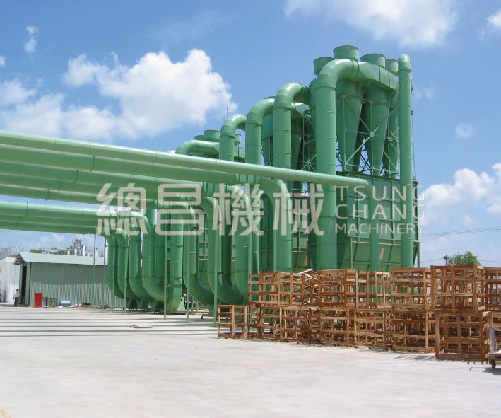 TSUNG CHANG cyclone separator turnkey installation