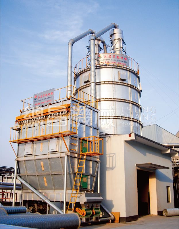TSUNG CHANG storage silo and conveying system, turnkey installation