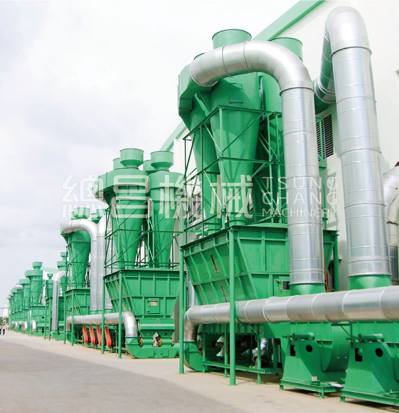 TSUNG CHANG cyclone separator with ducting system